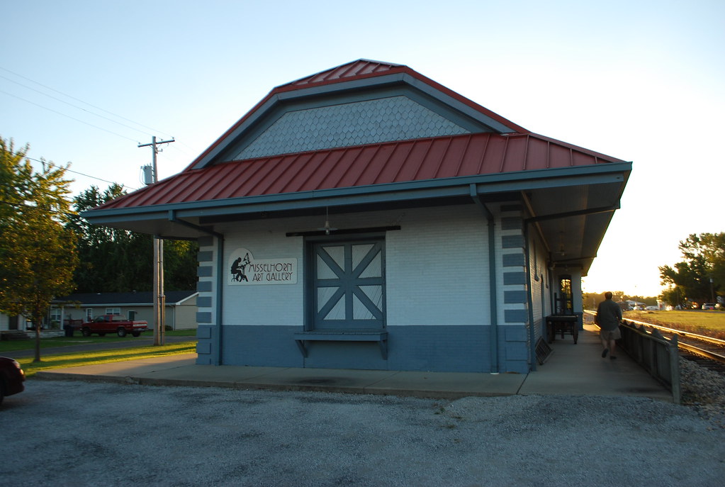 Sparta, IL GM&O Depot 1 Where part of the 1967 movie "In … Flickr