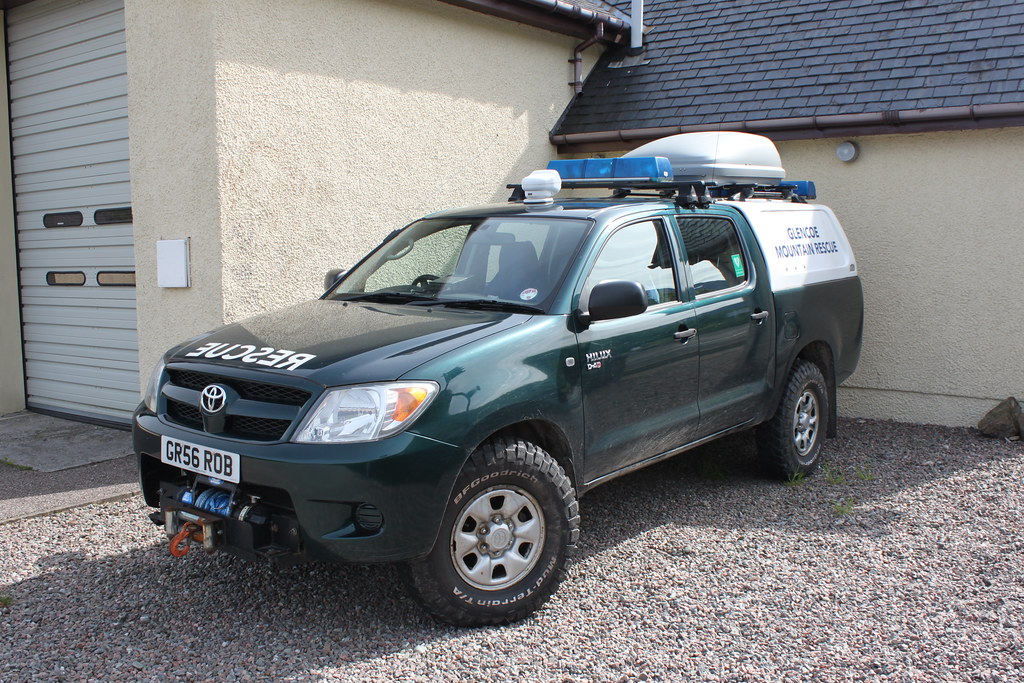 M/R Toyota Glencoe Mountain Rescue Toyota parked at the M/… Flickr