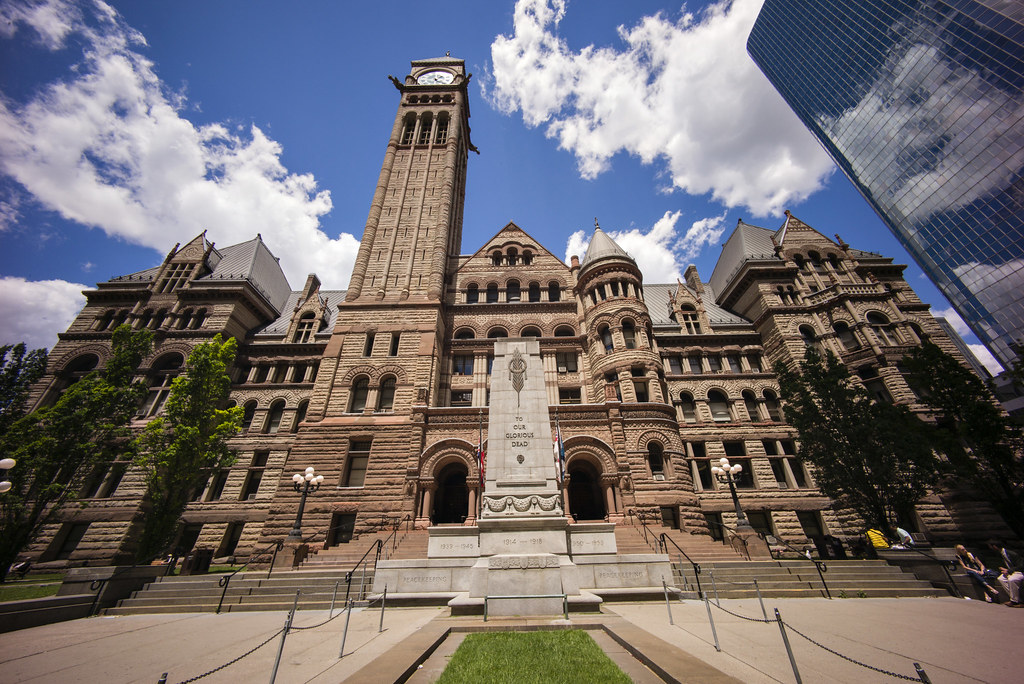 Toronto Old City Hall Courts. . . and that old musty build… Flickr