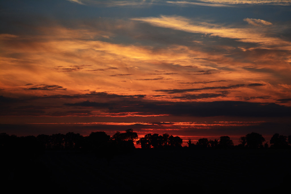2014072804_Cawston sunset [Rugby Warwickshire] Cawston su… Flickr