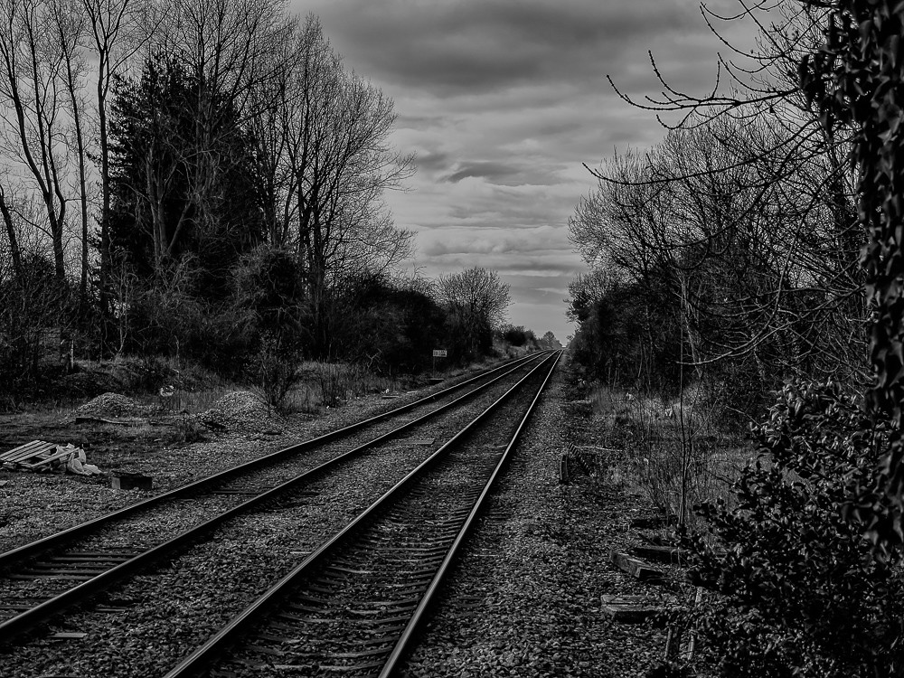 Market Rasen 19.02,2014 View down the tracks Market Rase… Flickr