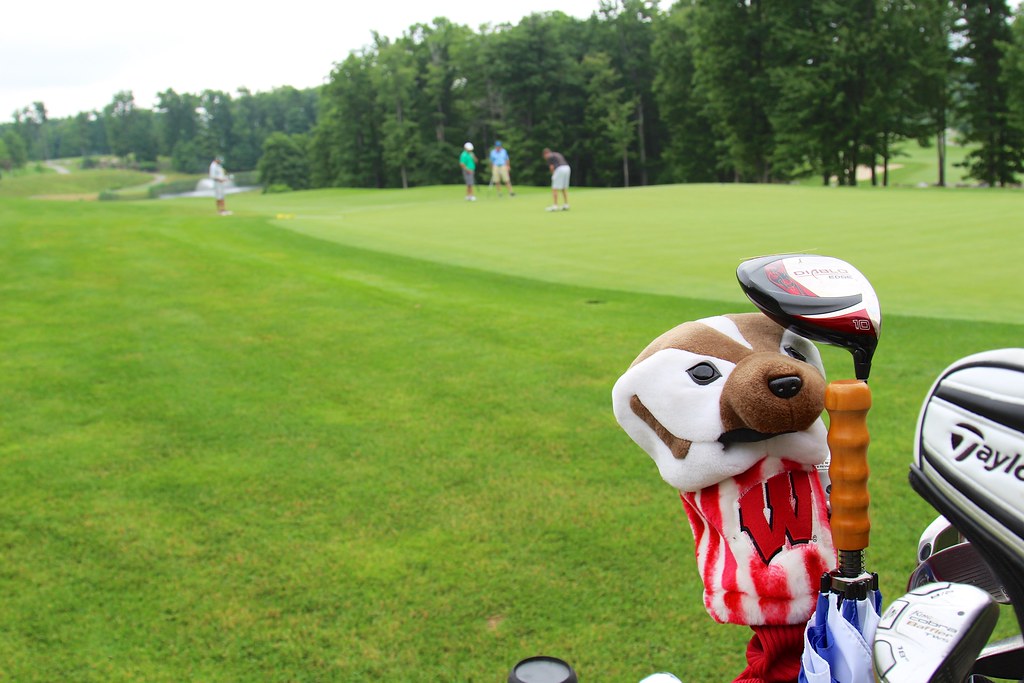 Wisconsin Badgers mascot Mystic Rock golf course, Nemacoli… Flickr