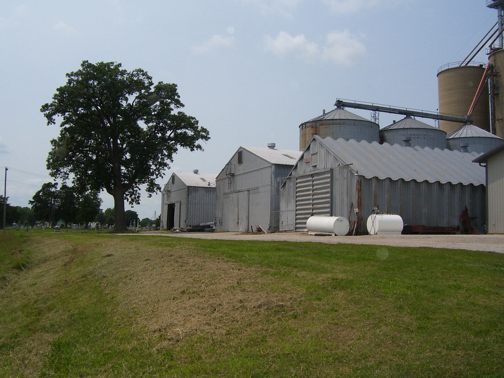 Long Point IL Grain Elevators Karas Hall Flickr