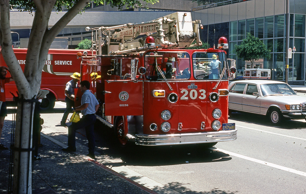 Los Angeles City Fire Department 203 71983 mb mbernero Flickr