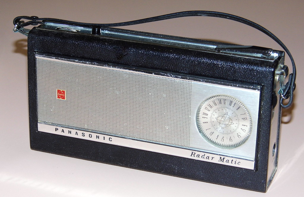 Vintage Panasonic Radar Matic Transistor Radio, Model R10… Flickr