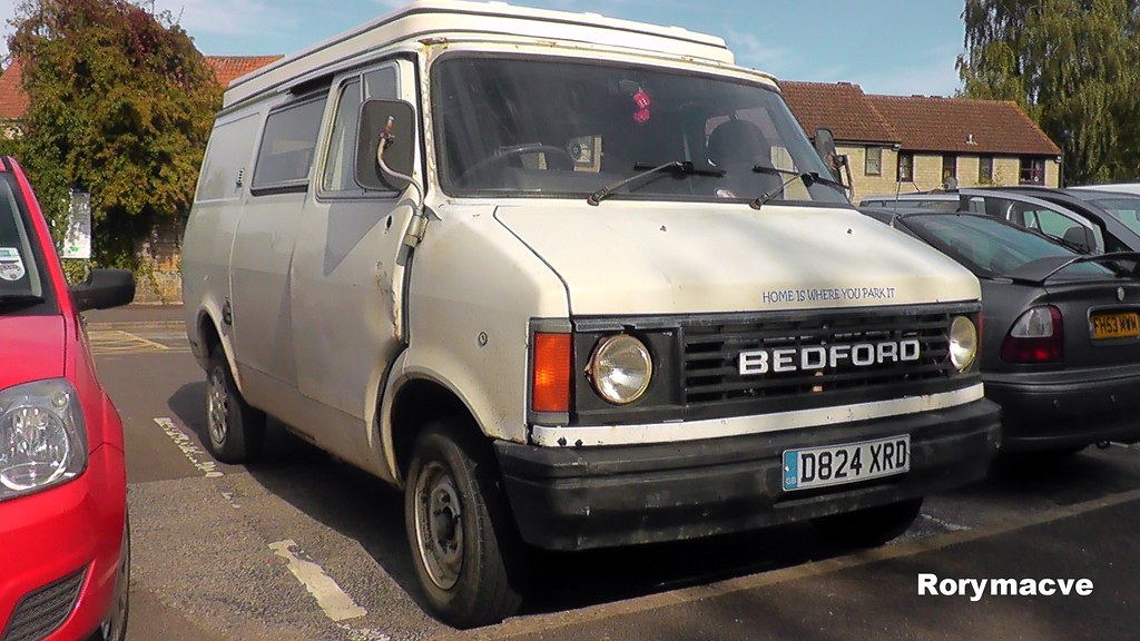 1986 Bedford CF2 Definitely the van for all seasons, the B… Flickr