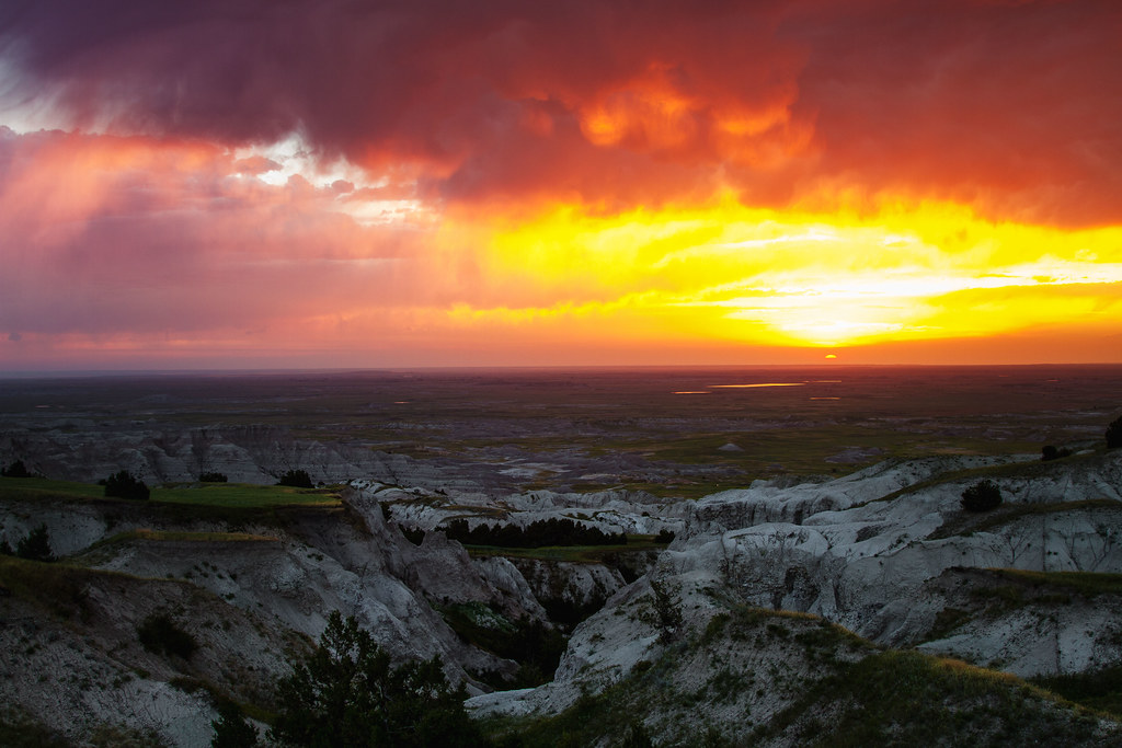 sunrise Buffalo Gap National Grassland 72414 01 Ex… Flickr