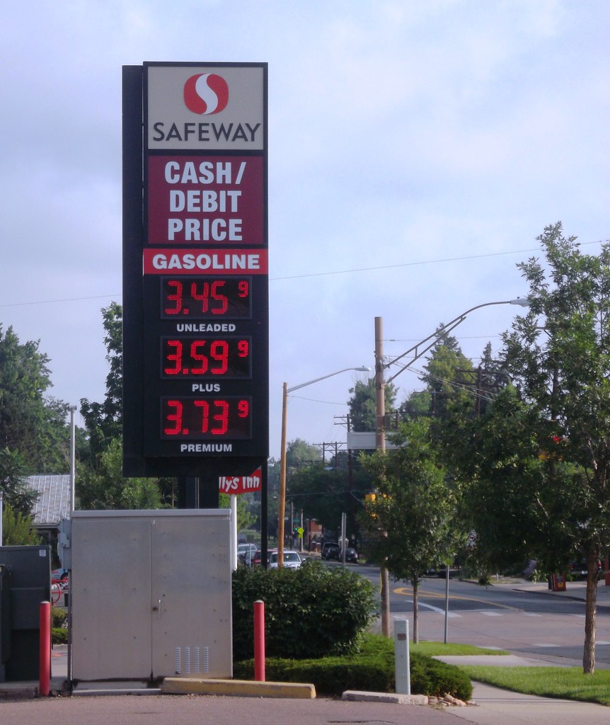 Safeway Gas Station Sign. Safeway Gas Station Sign, 44th a… Flickr