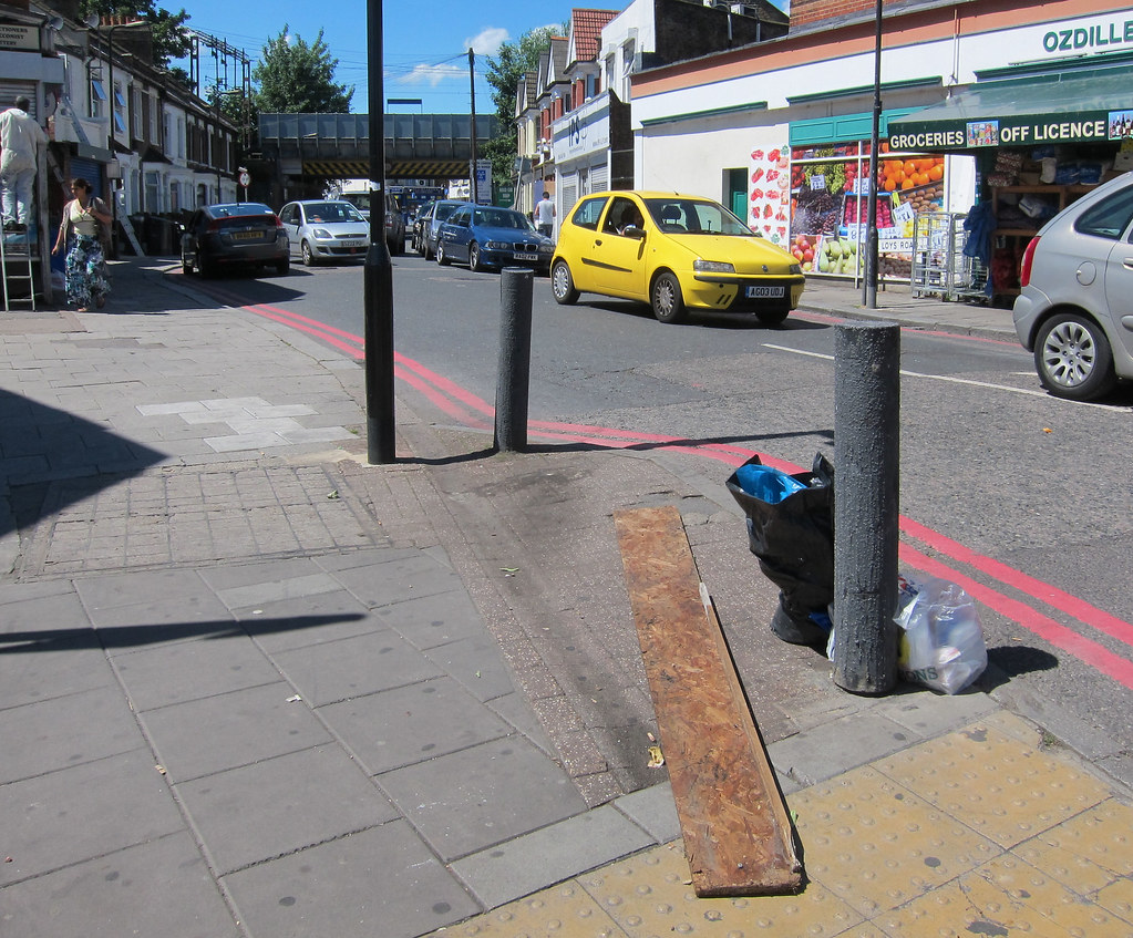 10 June 2014 Pavement rubbish in St Loys Road Tottenham … Flickr