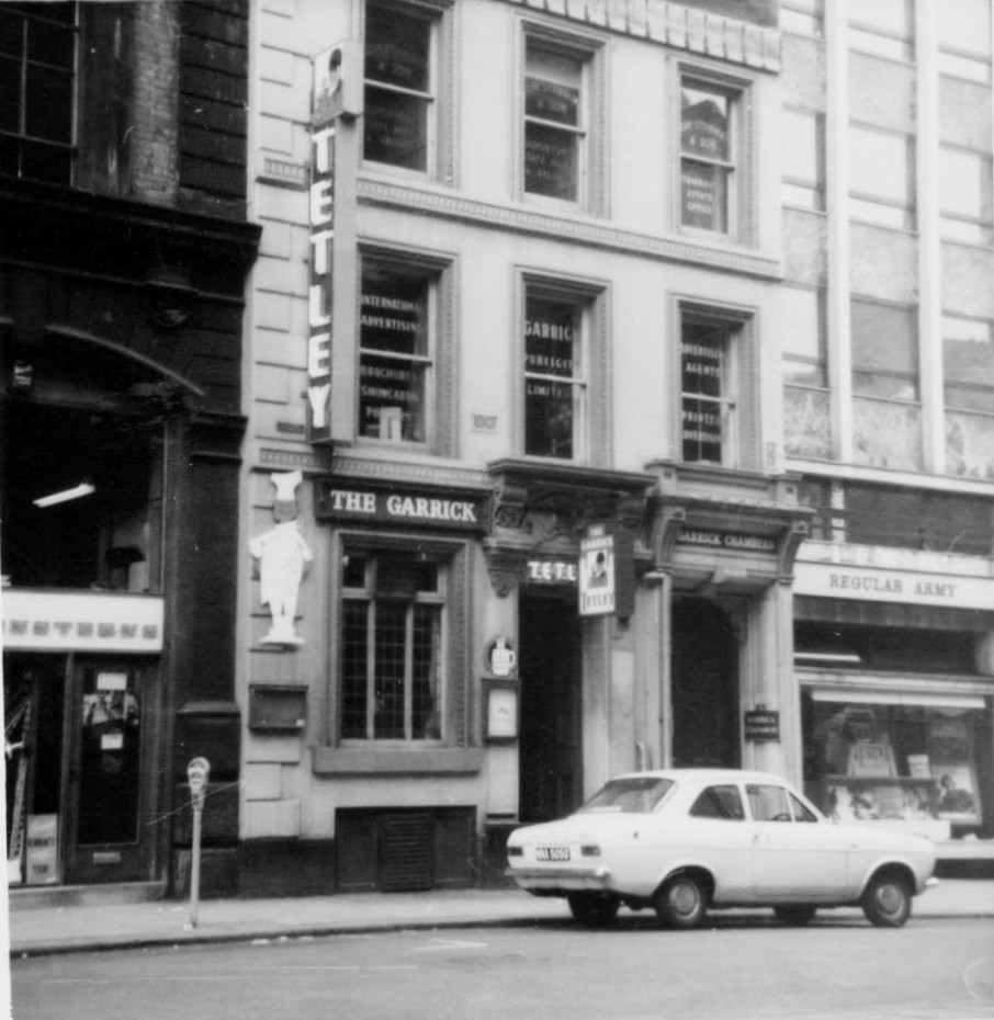 Garrick’s Head, Fountain Street, Manchester, Sept 1971 Flickr
