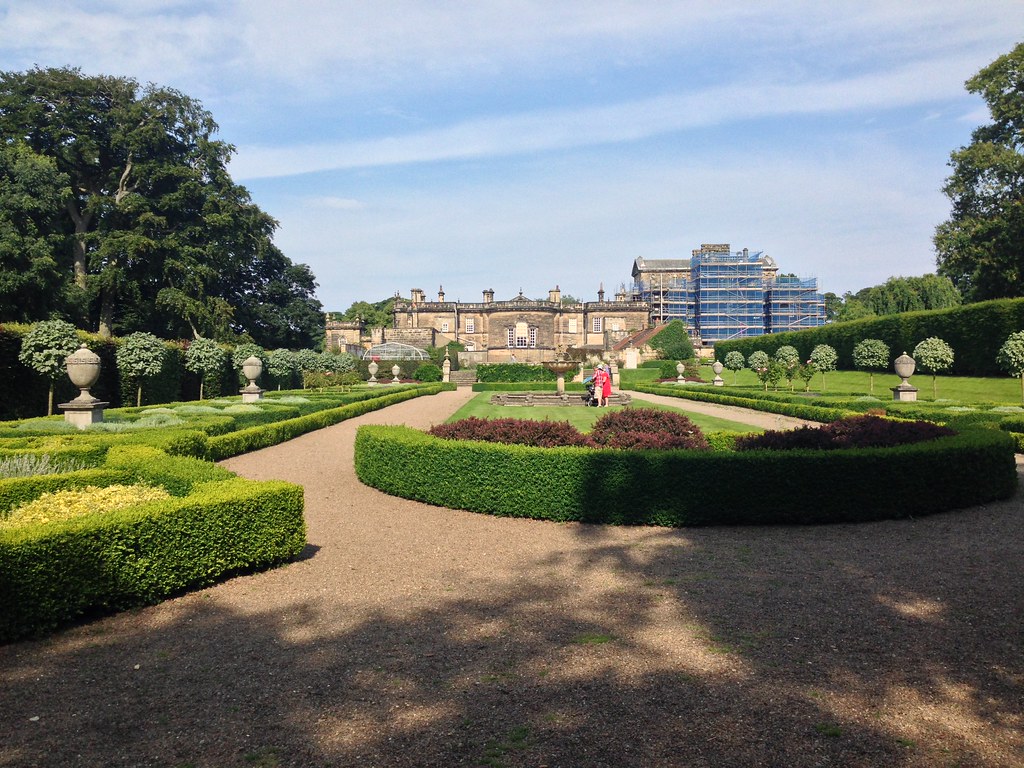 Portico Garden at Seaton Delaval Hall Glen Bowman Flickr
