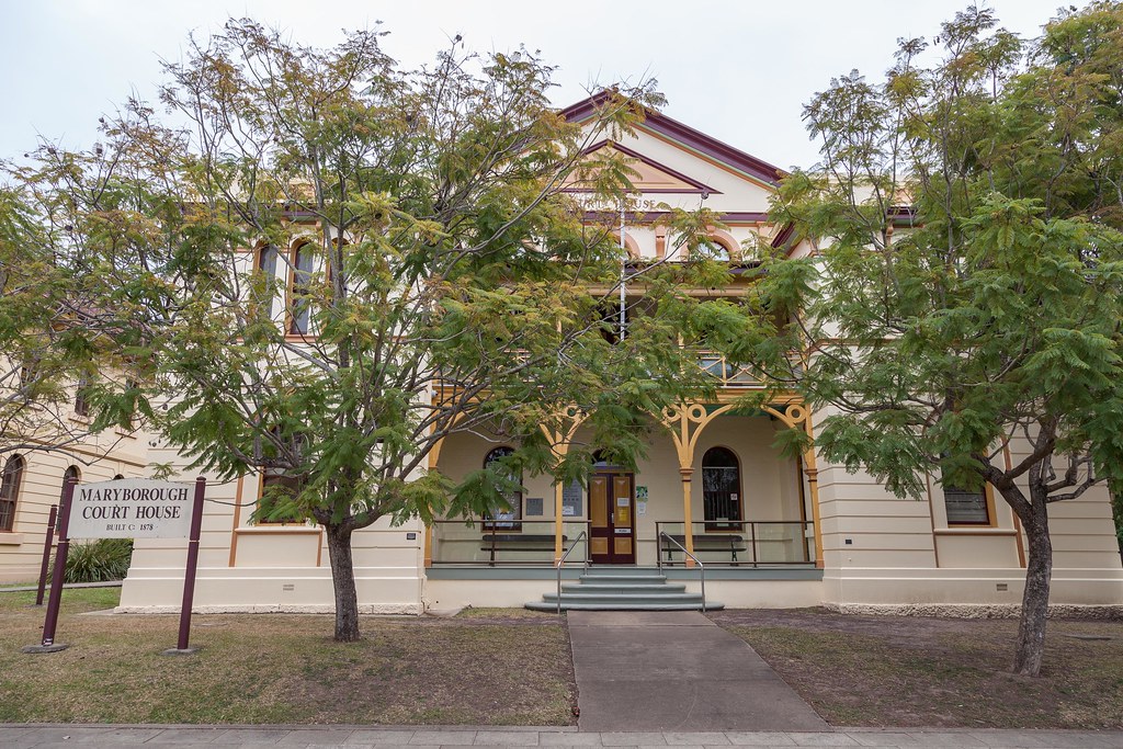 Maryborough Court House 1875 Around Oz Flickr