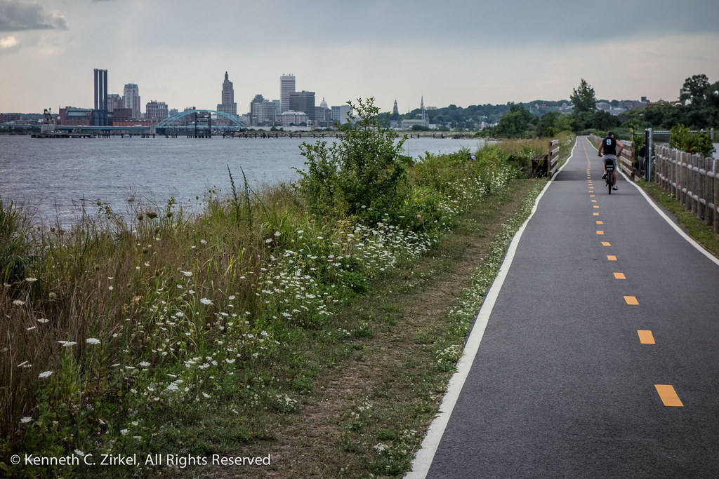 East Bay Bicycle Path The city of Providence is in the dis… Flickr