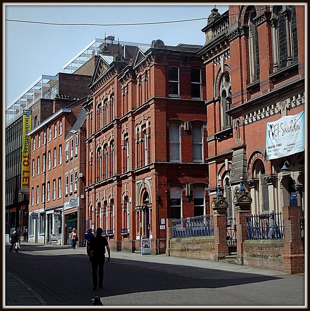 Castle Gate, Nottingham Dominated by red brick on one side… Flickr