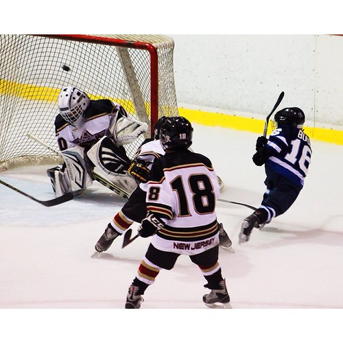My boys "top shelf" goal, his first as a squirt MHC mon… Flickr