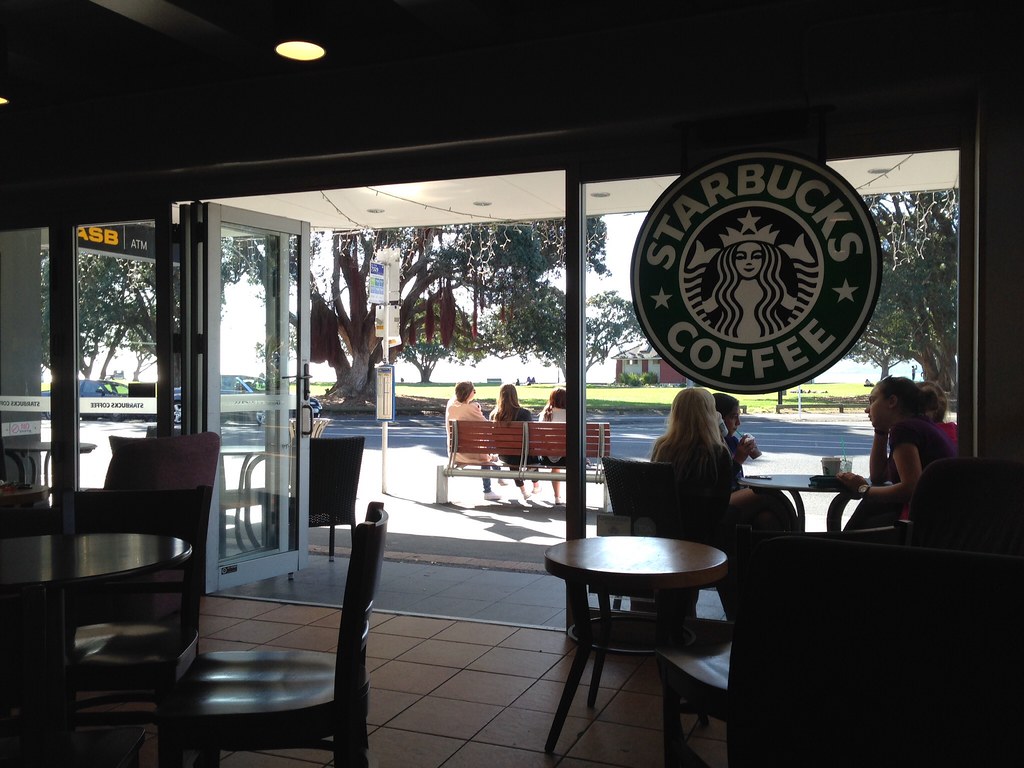 Coffee Break at Starbucks in Mission Bay neville samuels Flickr