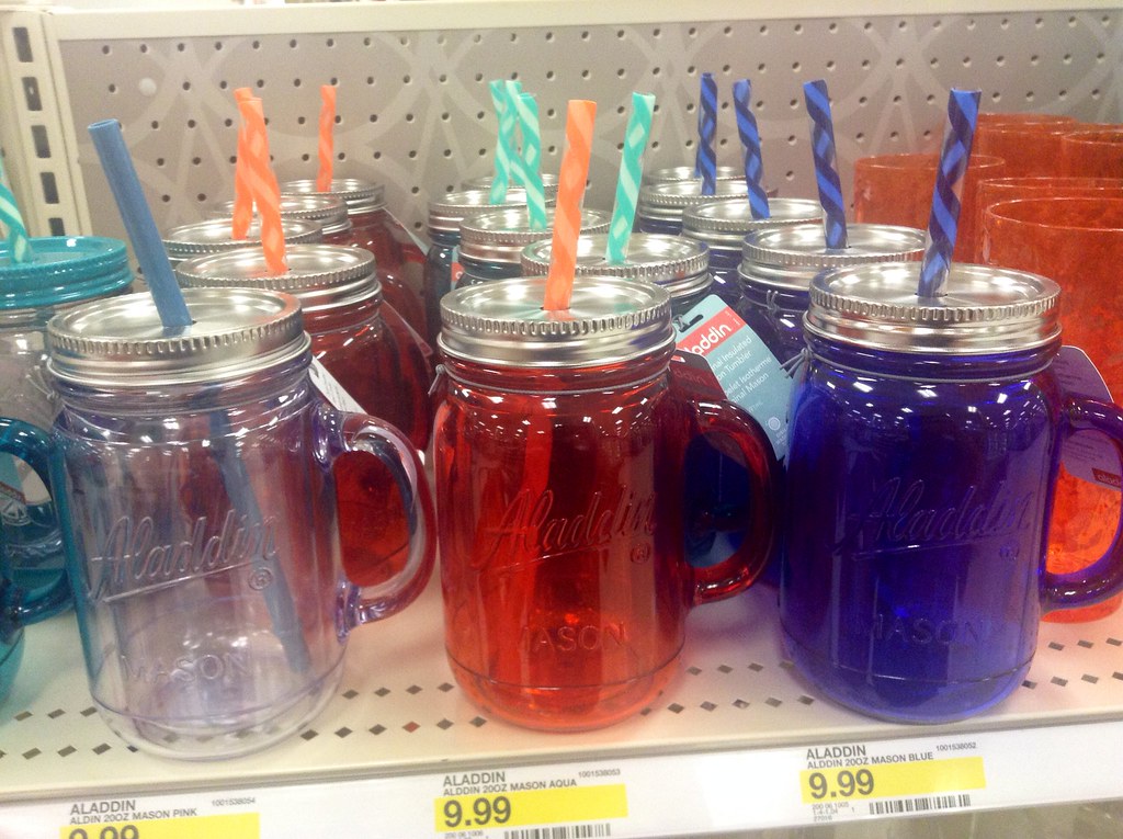 Target Mason Jar Mugs/ Caps, by Aladdin. 8/2014 by Mike Mo… Flickr
