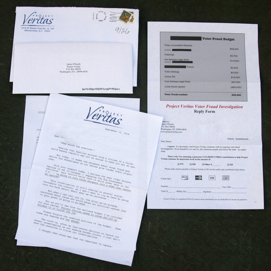 Project Veritas PO Box 96838 Washington DC 200906838 1214… Flickr