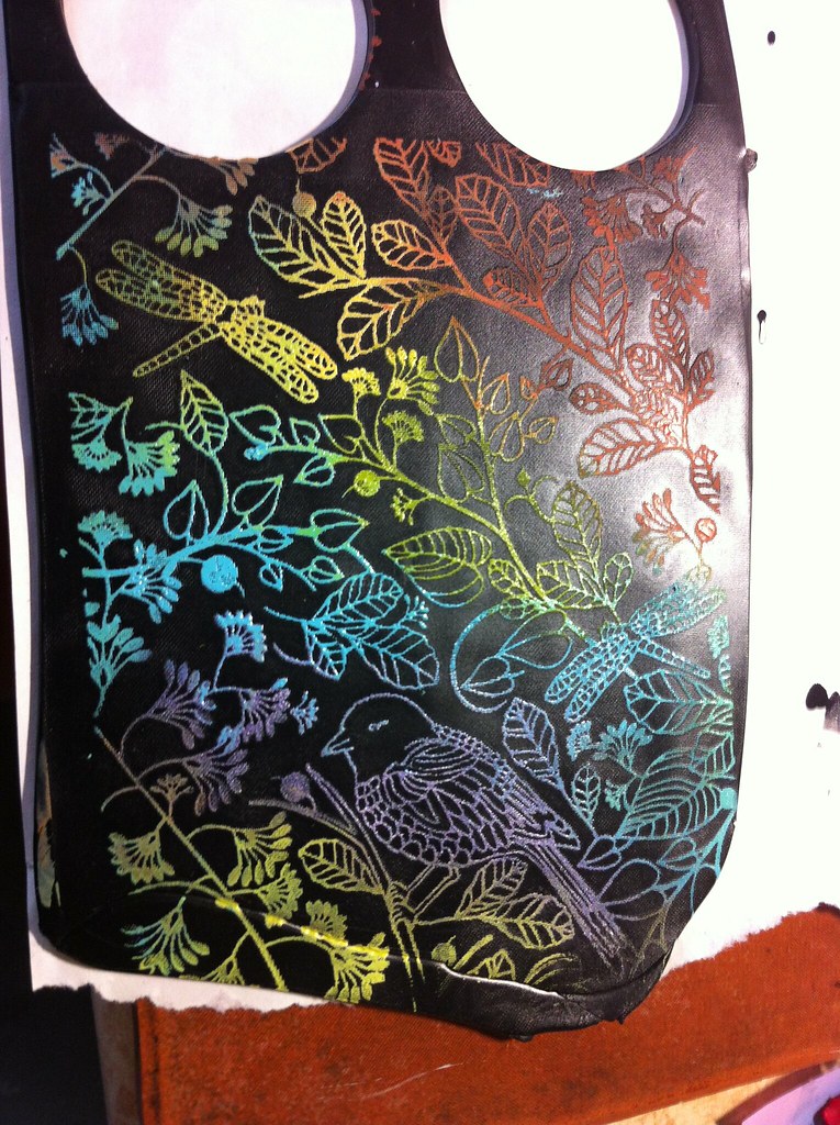 Silk Screen Polymer Clay Flickr