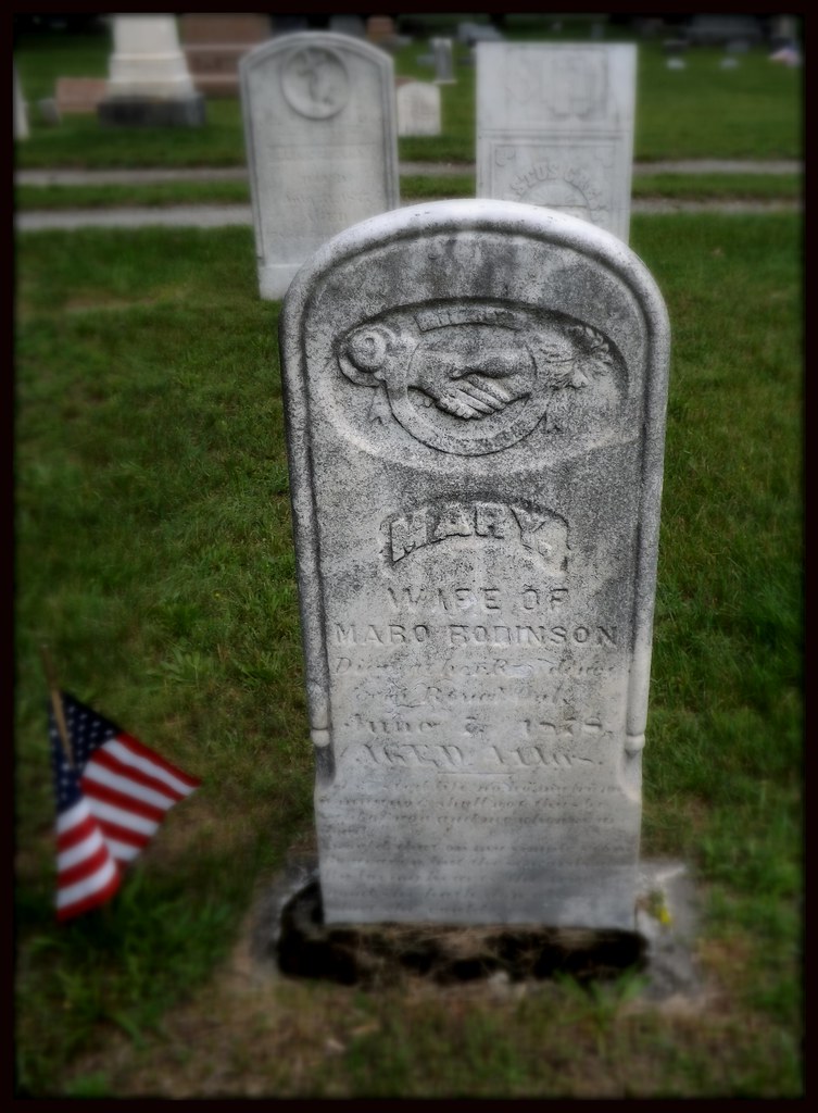 Royal Oak Cemetery Mary Robinson HeadstoneRoyal Oak MI Flickr