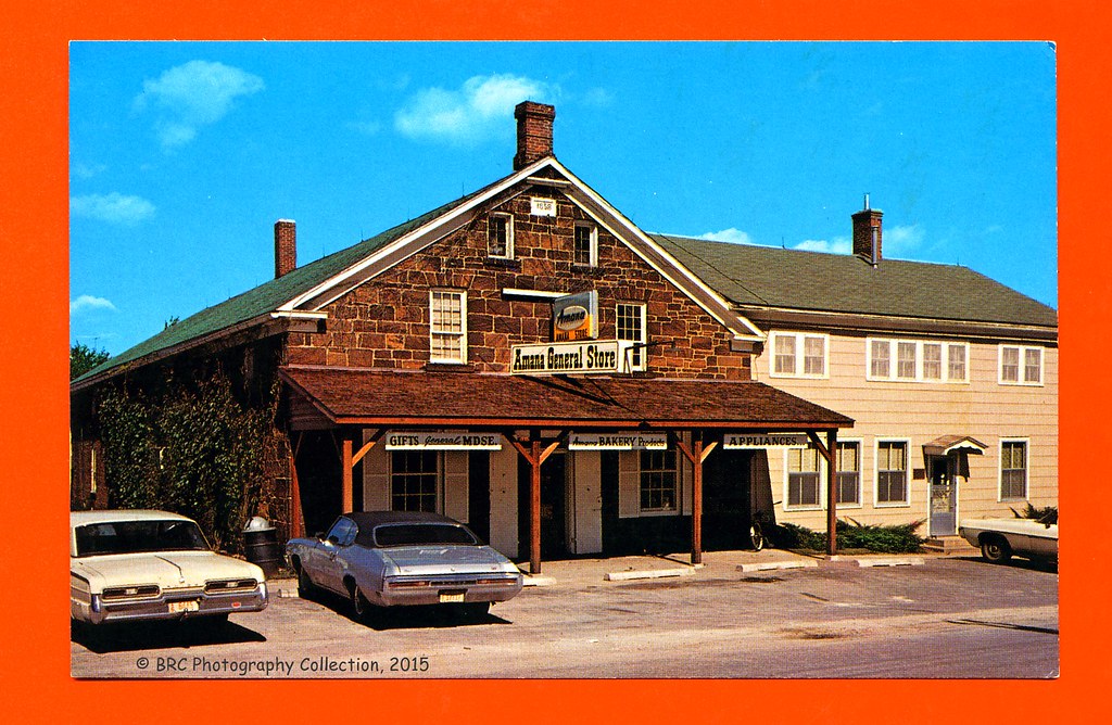 Amana General Store, Amana, Iowa Built in 1858 from local … Flickr