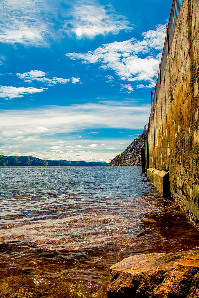 I6531 Quai sur le Saguenay À SteRoseduNord BLEUnordik Flickr