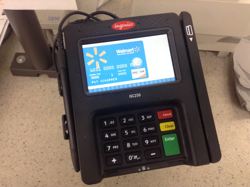 Walmart Credit Card Walmart Credit Card Swipe Reader, Inge… Flickr