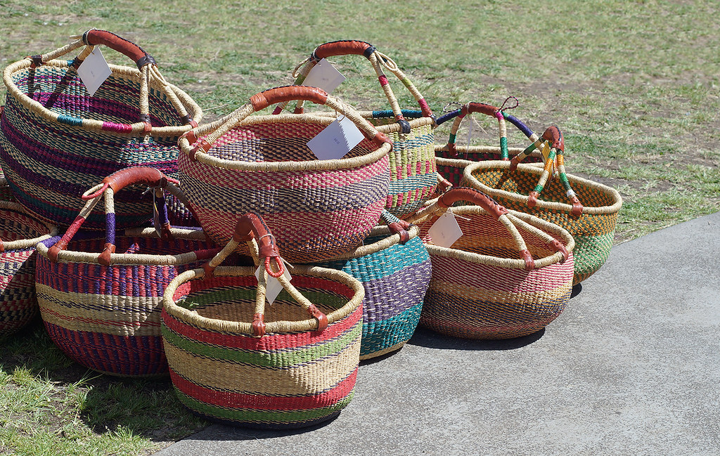 Shopping baskets for sale Our Daily Challenge beginnin… Flickr
