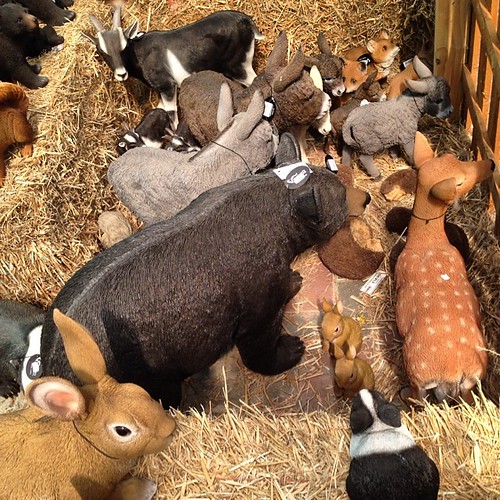 Would you buy one of these? They're huge plastic animals o… Flickr