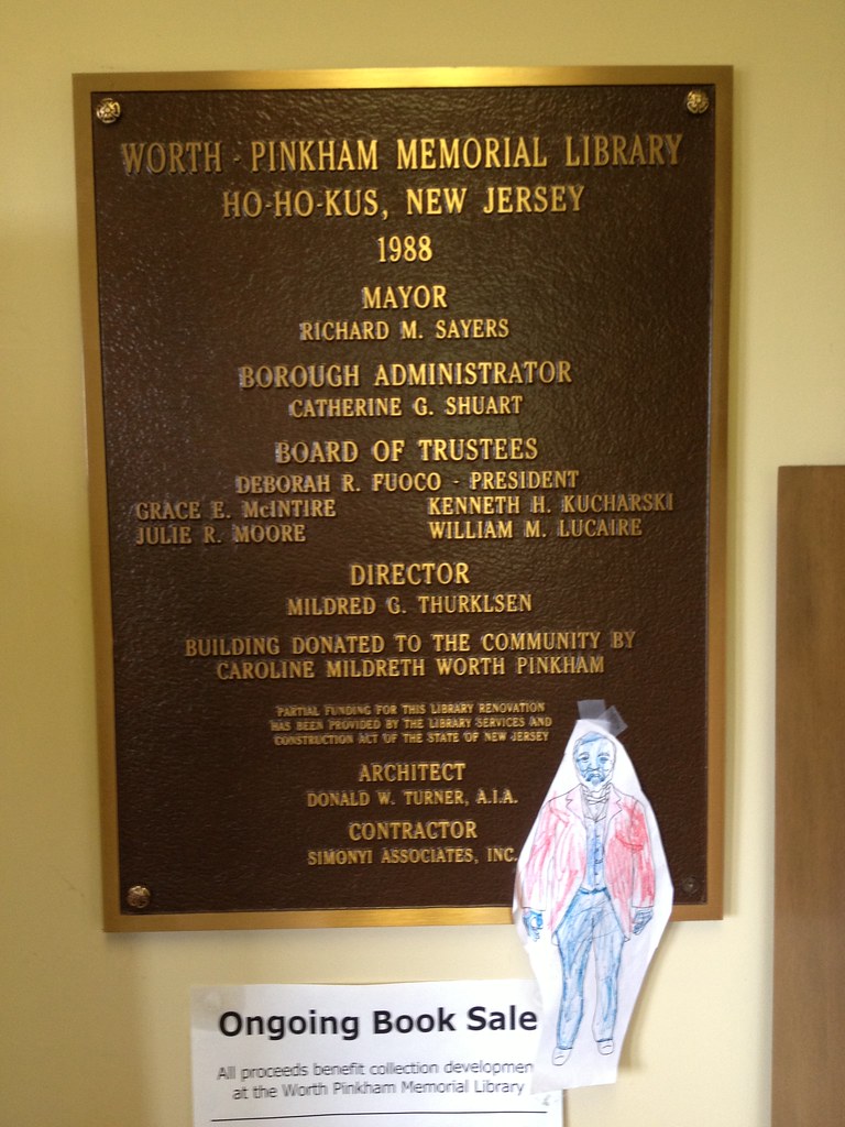 Entry 195 WorthPinkham Memorial Library HoHoKus, NJ Tampa