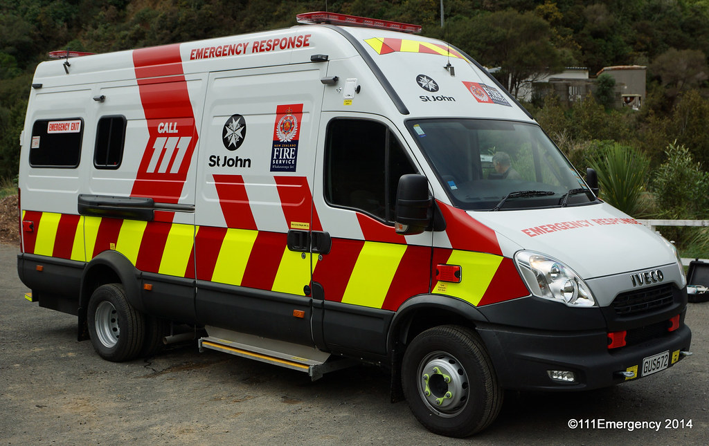 St John Ambulance / New Zealand Fire Service Fire Medical Vehicle