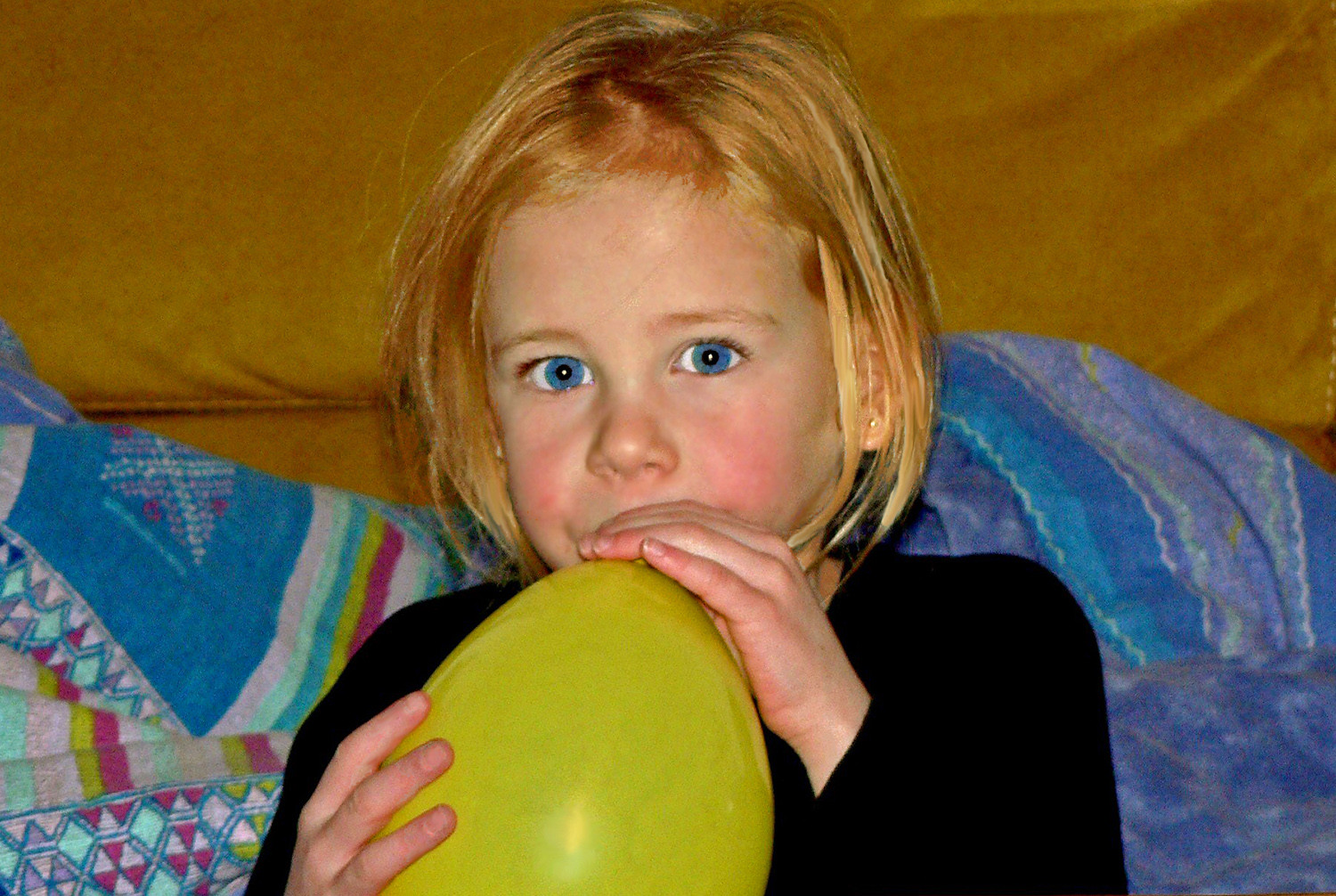 can you blow up a balloon? Flickr