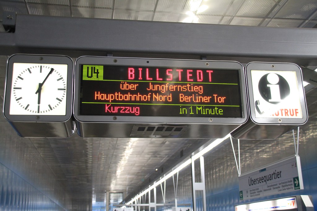 HVV U4 Überseequartier 8 Station opened 29 Nov 2012 Flickr