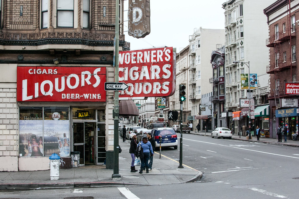 Tenderloin, San Francisco Geary and Larkin St., Tenderloin… Flickr