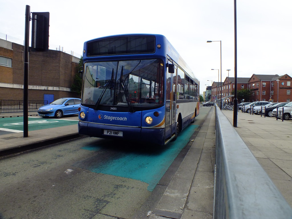 Doncaster bus . A Stagecoach single decker bus travelling … Flickr
