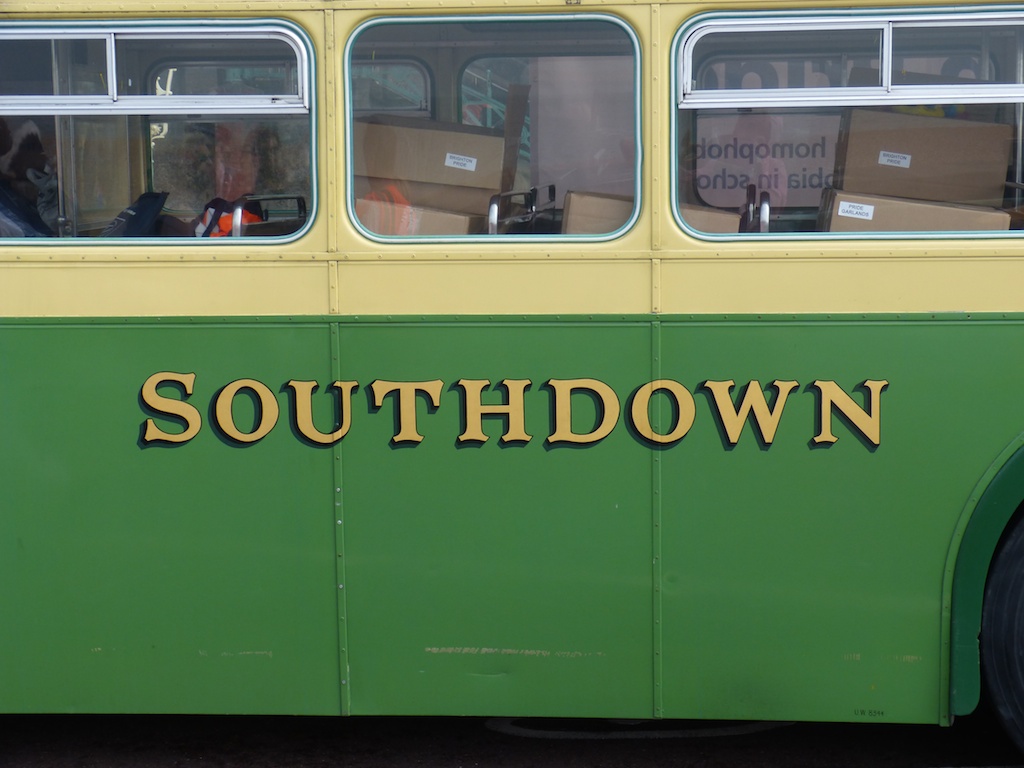 Southdown Lives! The elegant "Queen Mary" bus once again g… Flickr