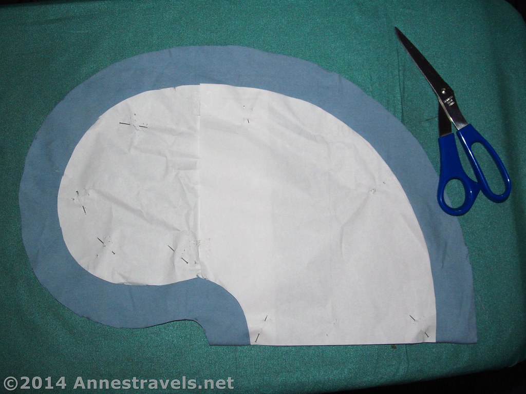 Neck Pillow Cover, Cut Out The cut cover for the neck pill… Flickr