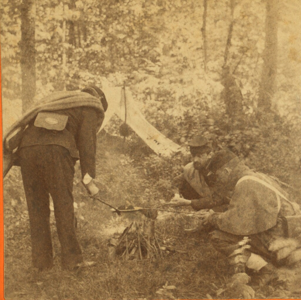 Pickets_cooking_their_rations._Reserve_picket_fort_near_Fr… Flickr