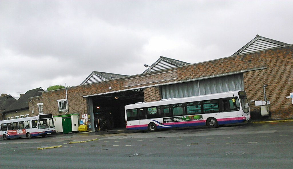 The Buses of Somerset Hamilton road bus depot, Taunton. Mo… Flickr