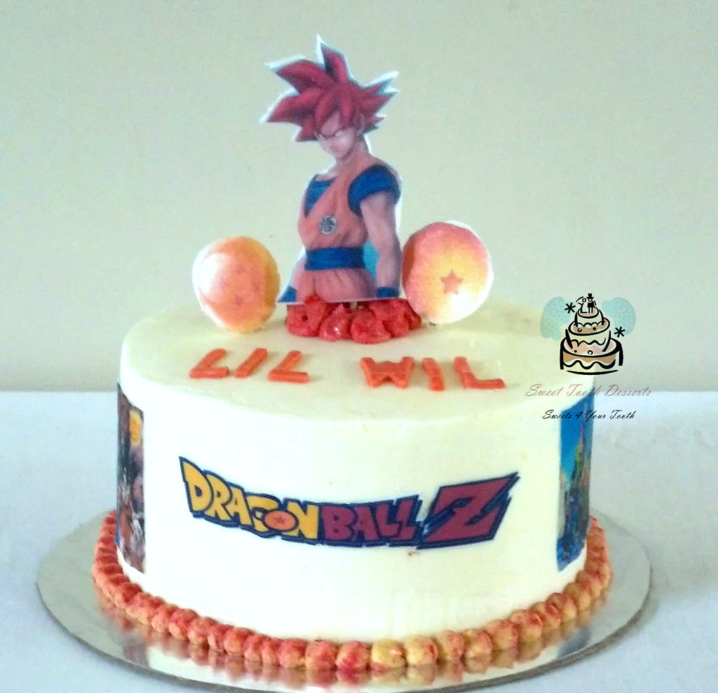 Dragon Ball Z Birthday Cake Simple 8in Dragon Ball Z Birth… Flickr
