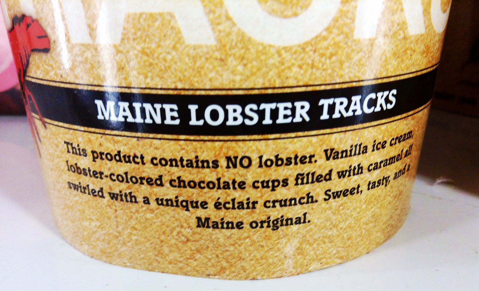 Maine Lobster Tracks Ice Cream Gifford's Moose Tracks Flickr