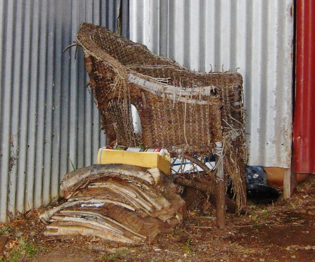 Frayed Wicker Chair Michael Coghlan Flickr
