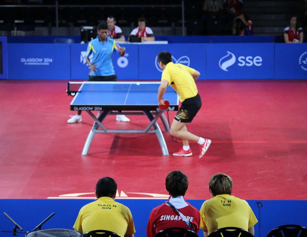 Singapore Table Tennis Team Glasgow 2014 Commonwealth Ga… Flickr