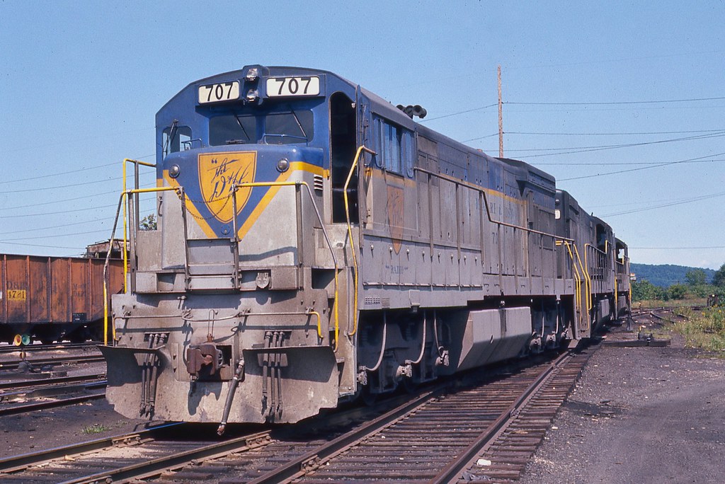 D&H 707 Bevier Street Yard Binghamton, NY September 1975 Anthony