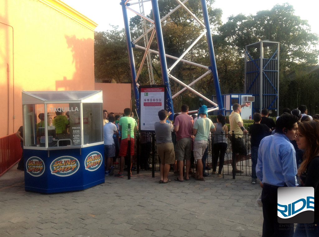 Slingshot The crowds come for the Slingshot. Ride Entertainment