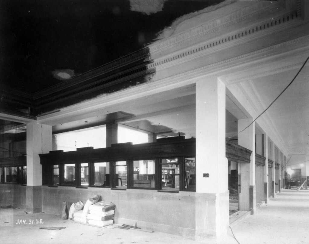 N_53_15_6254 Construction on Raleigh Post Office, 1938 Flickr