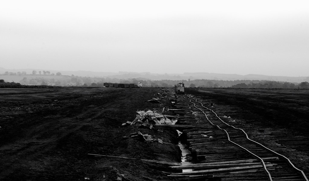 Irthing and Gelt with empty tipplers Bolton fell Peat mine… Flickr