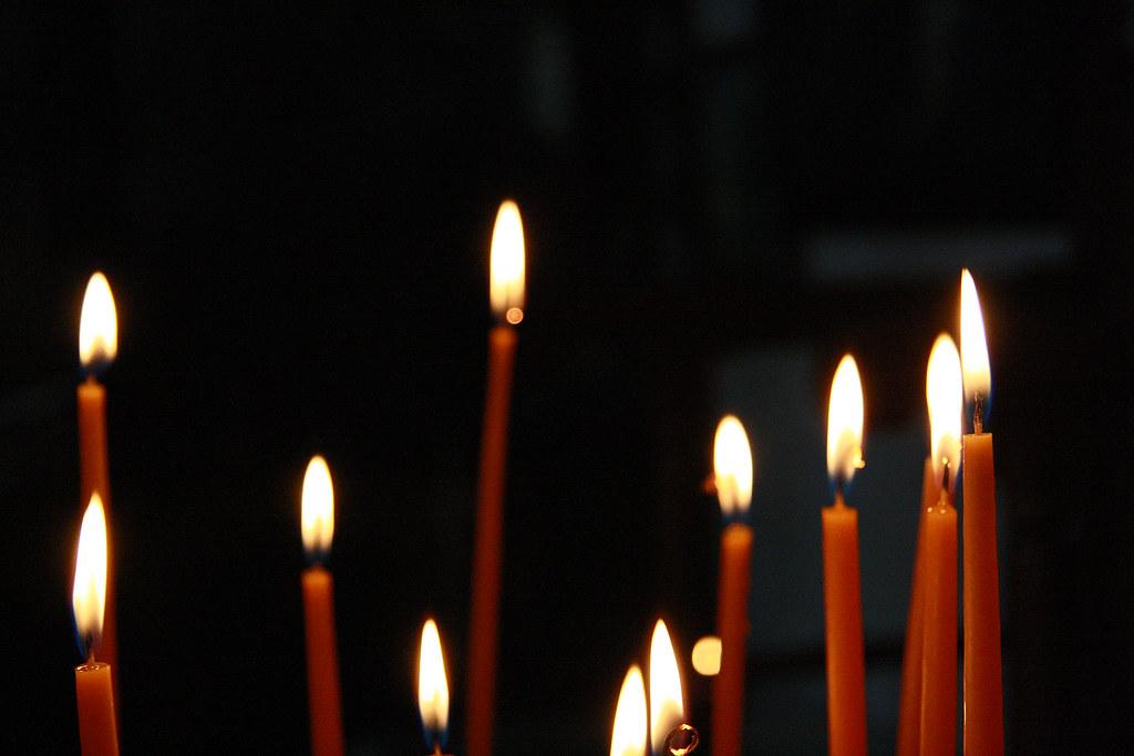 Burning candles Easter in Paros Greece 2014 TzonStef Flickr