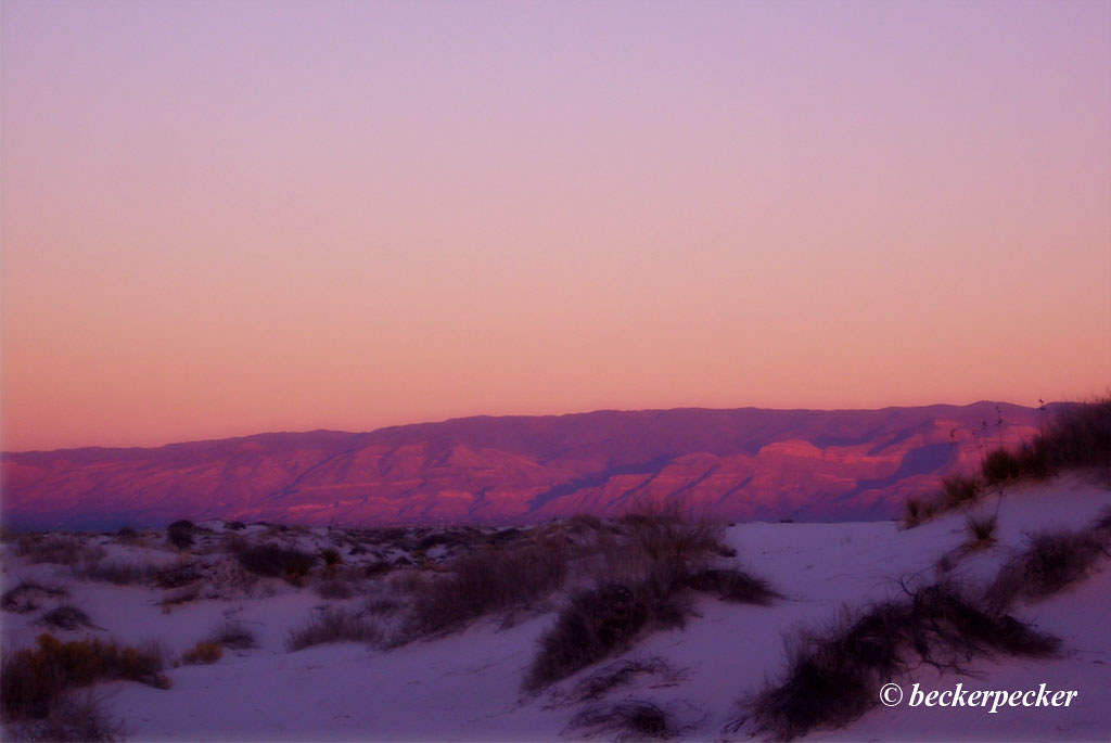 White Sands, New Mexico Temperatures during the summer can… Flickr