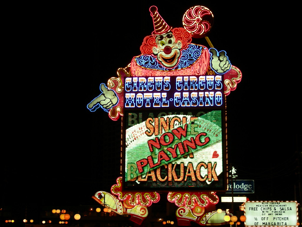 Creepy Clown Circus Circus Casino. Las Vegas, Nevada. So Cal Metro